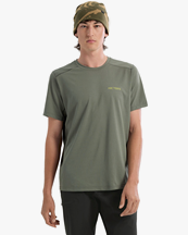 Arc'teryx Cormac Arc'bird Logo T-Shirt Forage Heather II