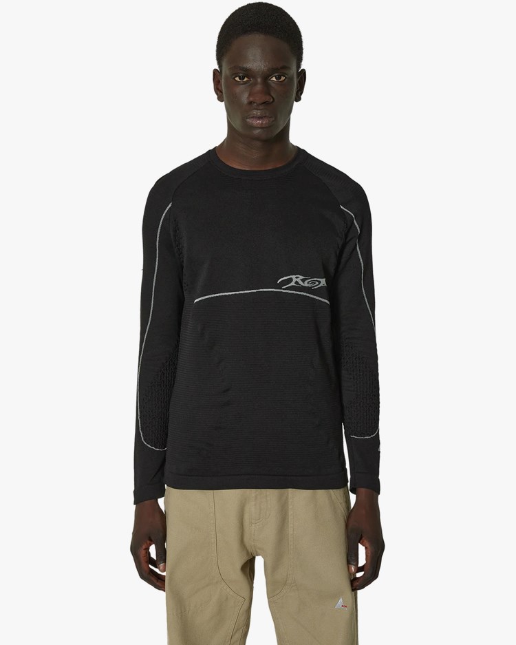 ROA Long Sleeve Seamless 2.0 Black
