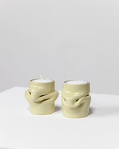 AOT Studio Mondo Tea Light Holder Pale Green