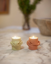 AOT Studio Mondo Tea Light Holder Pale Green