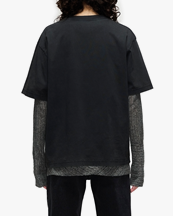 HOPE Boxy Tee Washed Black Jersey