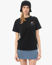 Carne Bollente Chic Cheek In Paris T-Shirt Black