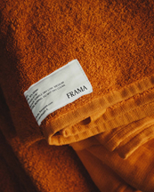 Frama Bath Towel Heavy Towel Burnt Orange