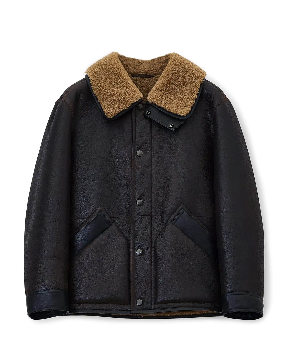 Lemaire Shearling Coat Espresso Vallgatan 12