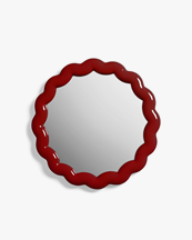 &Klevering Zigzag Mirror Burgundy