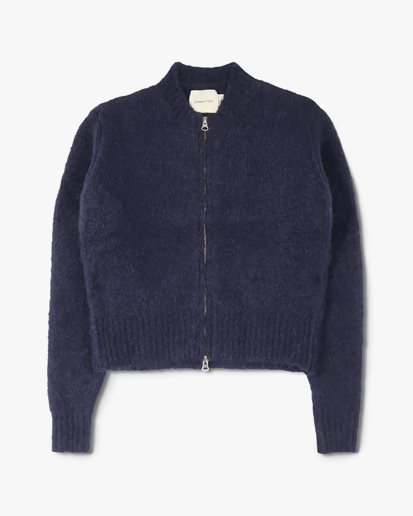 Paloma Wool Plaisir Zip Sweater Navy