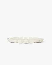 Ferm Living Plait Platter Off White