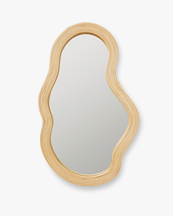 Ferm Living Pond Mirror Medium Rattan