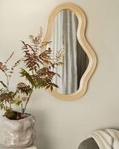 Ferm Living Pond Mirror Medium Rattan