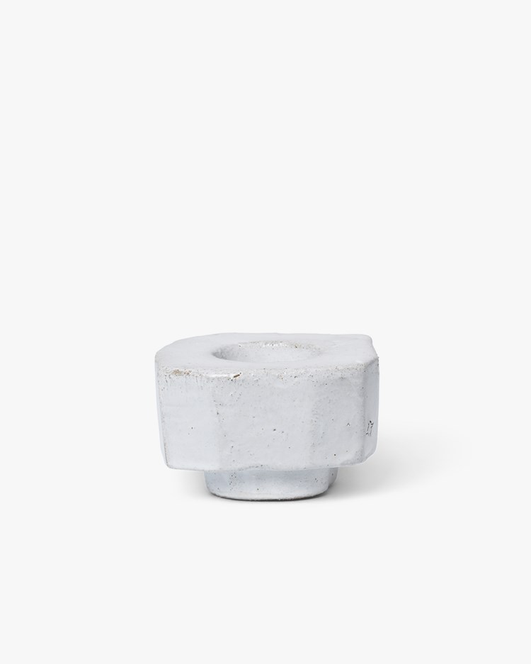 Ferm Living Kurinu Candle Holder White