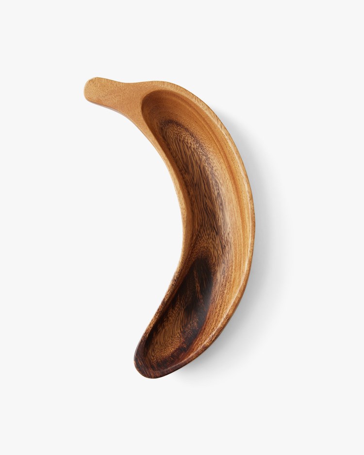 HK Living Acacia Banana Bowl Wood