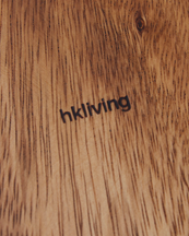 HK Living Acacia Platter M Wood