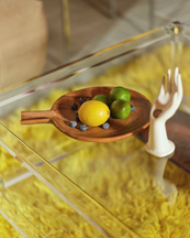 HK Living Acacia Platter L Wood