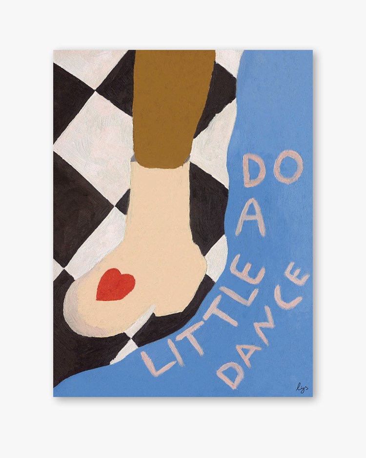 Wall of Art Limited Edition Fabienne Meyer Do A Little Dance
