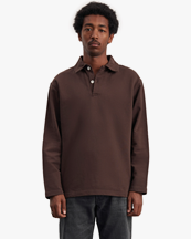 Another Aspect Polo Shirt 1.0 Antique Brown
