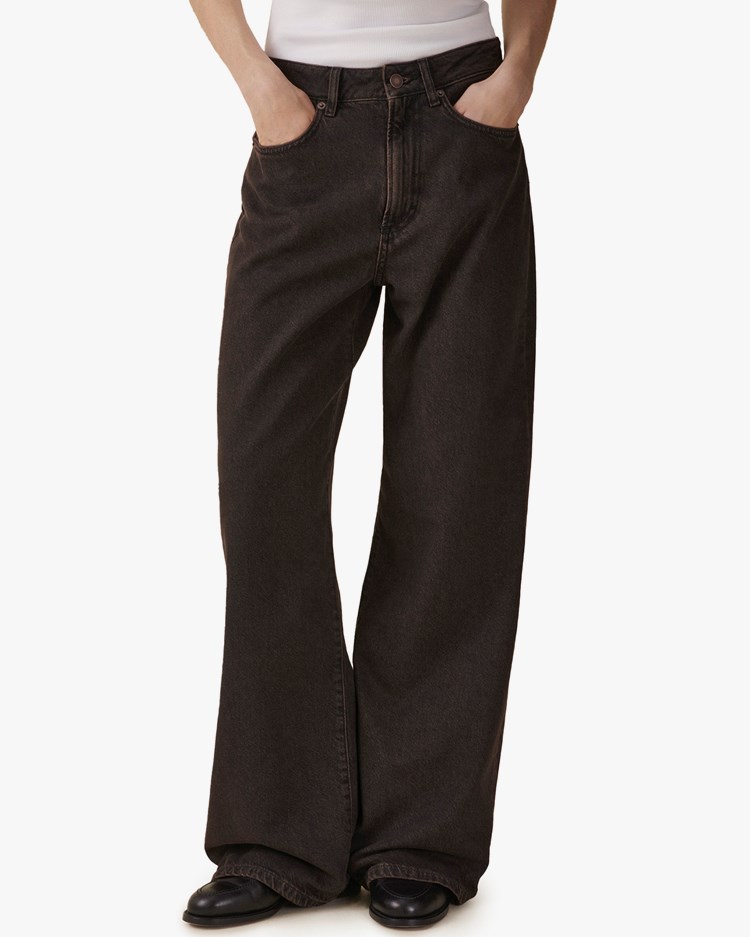 Jeanerica Bw017 Belem Jeans Brown Overdye