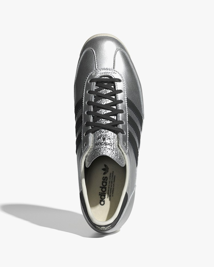 ★adidas★ SL 72 OG Silver Navy Size 8 - adidas SL72 OG Silver Metallic Collegiate Navy W
