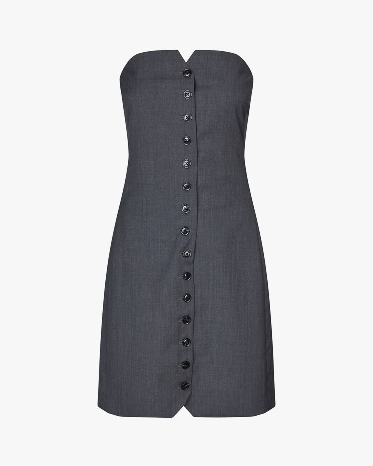 Samsøe Samsøe Saellen Dress Iron Gate