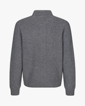 Samsøe Samsøe Saisaks Zip Cardigan Charcoal