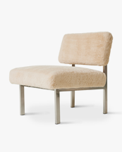 HK Living Furry Fauteuil Champagne