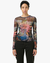 Our Legacy Super Slim Longsleeve Solar Power Marina Print