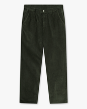 Forét Clay Pants Dark Moss Corduroy