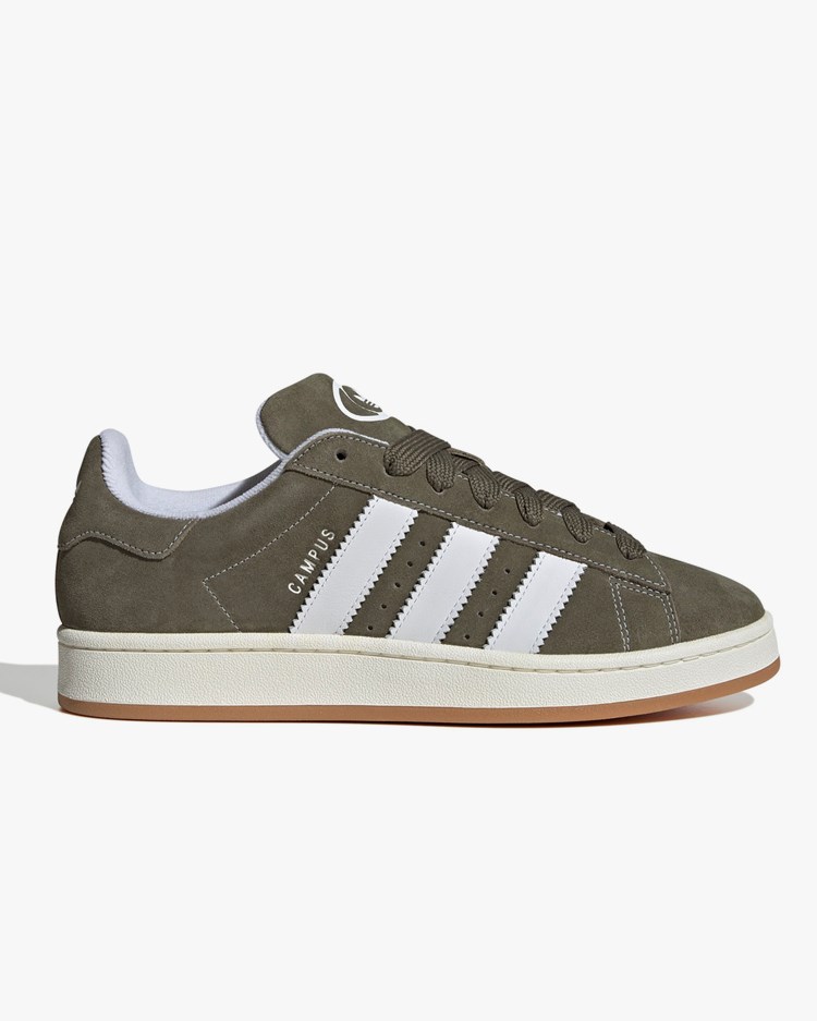 Adidas Originals Campus 00S Shoes Olive Strata/Cloud White/Off White