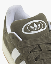 Adidas Originals Campus 00S Shoes Olive Strata/Cloud White/Off White