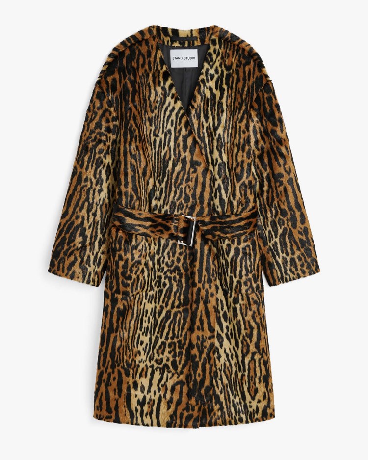 Stand Studio Valeria Fur Coat Classic Leo