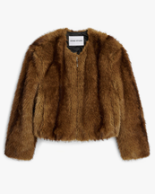 Stand Studio Karly Jacket Natural Brown