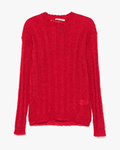 Paloma Wool Campi Ribbed Sweater Red