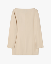 House of Dagmar Square Neck Blazer Sand Beige