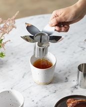 KLONG Blad Tea Strainer Stainless Steel
