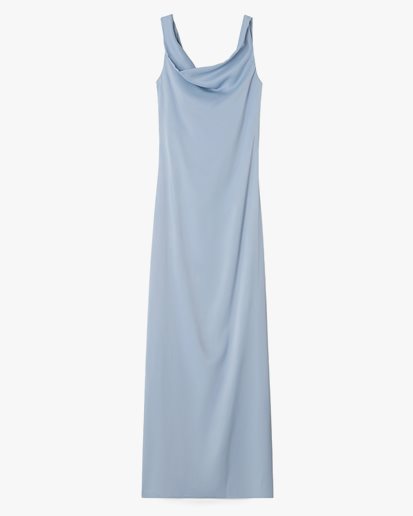 House of Dagmar Waterfall Maxi Dress Dove Blue