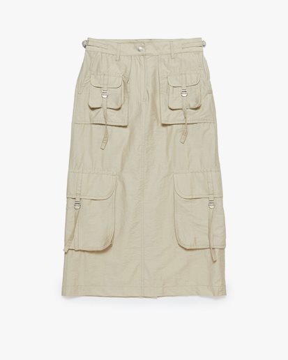 Acne Studios Cargo Skirt Beige