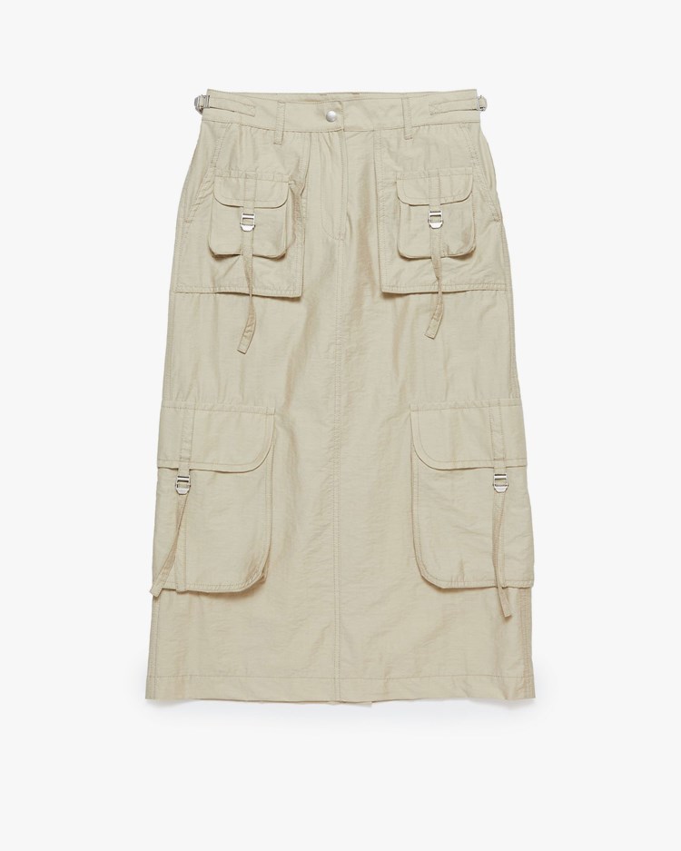 Acne Studios Cargo Skirt Beige