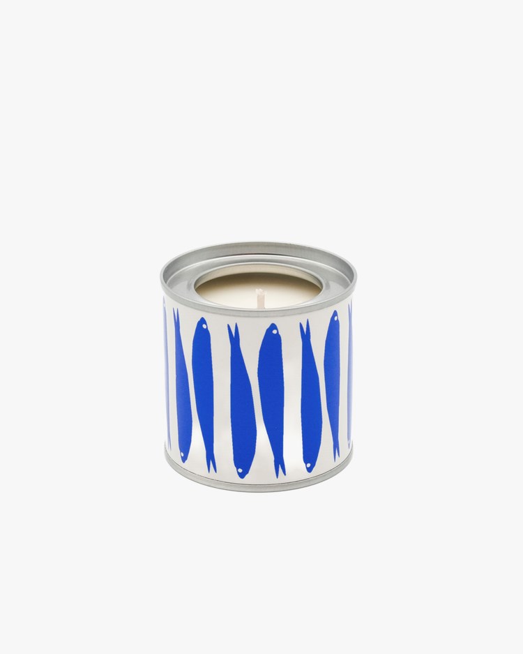 to:from Sardines Sea Salt Candle