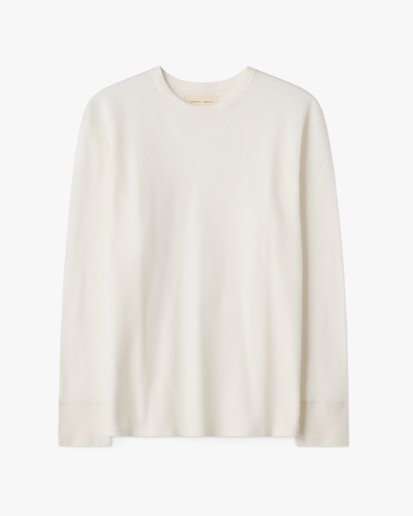 Jeanerica Jean Longsleeve T-Shirt Natural White