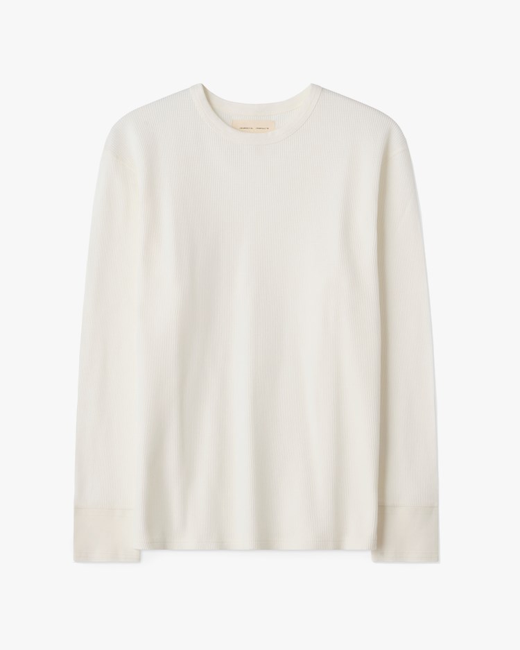 Jeanerica Jean Longsleeve T-Shirt Natural White
