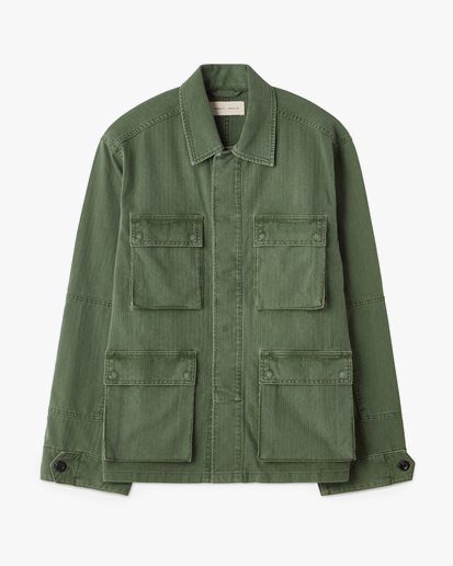 Jeanerica Luc Jacket Chevron Green