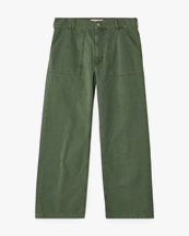 Jeanerica Gm010 Genua Worker Chino Chevron Green