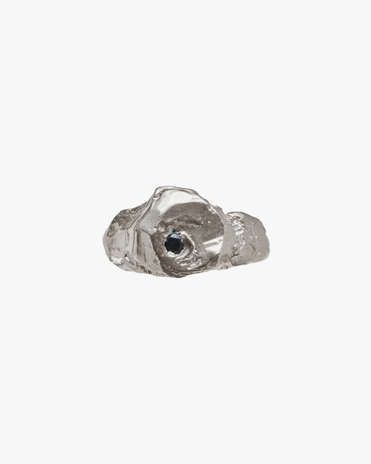 Simuero Marea Ring Blue Silver