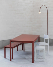 Valerie Objects Hanging Lamp N°2 Menie Red