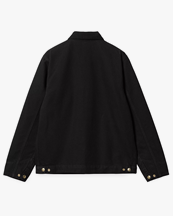 Carhartt WIP Detroit Jacket Black/Black Rinsed
