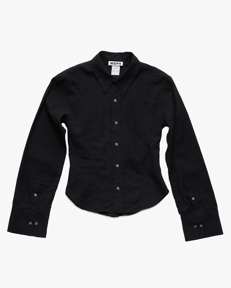 HOPE Shape Shirt Tumbled Black
