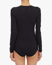Maison Margiela Four Stitches Bodysuit Black