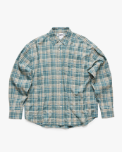 HOPE Room Shirt Pastel Green Check