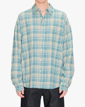 HOPE Room Shirt Pastel Green Check