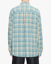 HOPE Room Shirt Pastel Green Check