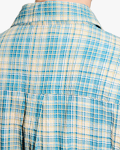 HOPE Room Shirt Pastel Green Check